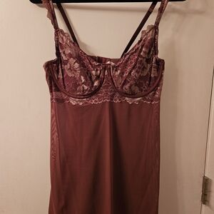 Auden Rose Lace Chemise